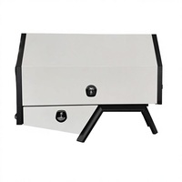 Prix d'usine en gros Plateau de benne en alliage d'aluminium premium 2000 mm pour Ute 4x4 double cabine tout-terrain, durable, avec système de verrouillage étanche