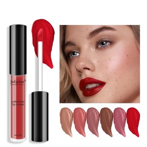Gloss à lèvres mat le plus vendu, imperméable, longue tenue, végétalien, haute pigmentation, teinte velours, vente en gros avec étiquetage personnalisé - Product Image 1