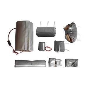 Manchon chauffant de tuyau avec vestes d'isolation <span class=keywords><strong>thermique</strong></span> de coude de tuyau pour les tuyaux d'échappement - Product Image 2