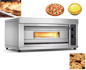 Коммерческая одно- и двухъярусная печь для выпечки хлеба, электрическая и газовая, для домашнего использования и отелей - Product Image 1