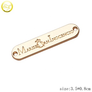 Tùy Chỉnh Hajj May Nhãn Kim Loại Làm Thời Trang Tên Kim Loại Thẻ Cho Quần Áo Và Túi Xách - Product Image 2