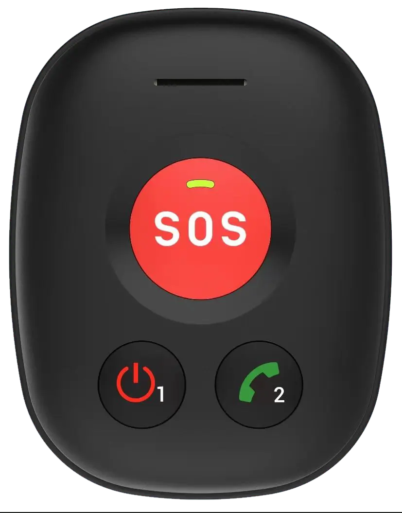 Area sicura recinzione Mobile allarme personale GPS Tracker grande Volume altoparlante SOS avviso per anziani Alzheimer