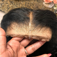 Nouvelle Arrivée Perruque Lace Frontale 9x6 Sans Colle HD Pré-coupée avec Nœuds Blanchis Cheveux Naturels Vietnamiens Raides Prête à Porter