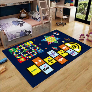 Alfombra <span class=keywords><strong>de</strong></span> juego para bebés y niños, alfombras <span class=keywords><strong>de</strong></span> terciopelo <span class=keywords><strong>de</strong></span> cristal para habitaciones <span class=keywords><strong>de</strong></span> niños, alfombra educativa - Product Image 1