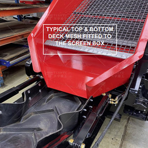 이동식 흙분리기(트랙형) - 상토, 골재 및 건설 폐기물 재활용을 위한 이중 배출 컨베이어 장착 - Product Image 3