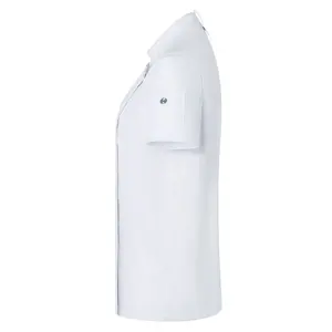 Ladies' Chef <b>Short</b>-Sleeve <b>Jacket</b> custom merchandising - Product Image 4