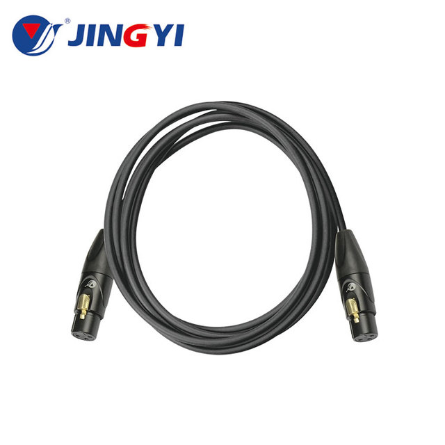 Customized OFC Copper Balanced Audio Cable XLR Female to Female 6mm OD Microphone Cable for Stage Recording