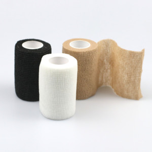 Bán buôn <span class=keywords><strong>2</strong></span> <span class=keywords><strong>inch</strong></span> x 5 yards cổ tay và mắt cá chân Viện trợ đầu tiên đàn hồi màu thể thao băng tự dính băng - Product Image 2