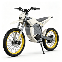 Mimbob Moto électrique tout-terrain pour adultes Haute performance Batterie 72V/27ah Course hors route 5000W Vitesse maximale 80km/h Capacité de charge 150kg
