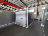 MINI 8 '10' 12 '16' Conteneur pliable démontable à montage rapide Conteneur plat de stockage en libre entreposage Conteneur mobile PODs portables