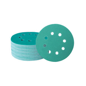 5 Inch 125mm 60-600 Grits <strong>Hook</strong> <strong>and</strong> <strong>Loop</strong> Film Green Sandpaper Sanding Disc P60 P80 P100 P120 P150 P180 P300 P320 P600 - Product Image 3
