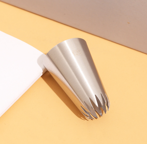 أنابيب متوسطة الحجم مغلقة رأس نجمي صقيع غير ملحومة من الفولاذ المقاوم للصدأ فوهة صقيع للكعك والبسكويت والمعجنات أدوات خبز تصنعها بنفسك - Product Image 4