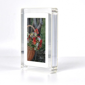 Marco de Fotos Digital Transparente para Video NFT de Acrílico Artístico, Monitor con Pantalla IPS OEM de 5, 7 y 10 Pulgadas, Novedad 2023, Gran Venta, Certificación CE y RoHS - Product Image 1