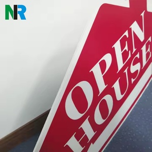 Letreros de Jardín Personalizados de Plástico Corrugado con Impresión a Doble Cara para Campañas, Venta de Casas, Eventos al Aire Libre, de 18x24 Pulgadas con Estacas en Forma de H - Product Image 5