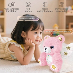 Oso <span class=keywords><strong>de</strong></span> Peluche Inteligente con IA Multi-idioma, Juguete Educativo Temprano con Interacción <span class=keywords><strong>de</strong></span> Voz Inteligente, Cuenta Historias, Juguete <span class=keywords><strong>de</strong></span> Peluche Eléctrico - Product Image 2