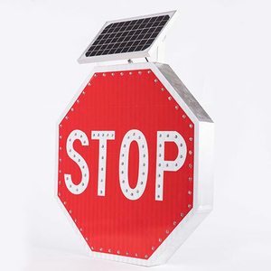 Panneau d'arrêt électrique avec lumière d'avertissement LED pour bus scolaires, pièces et accessoires automobiles en Amérique - Product Image 1