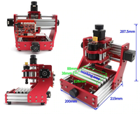 Machine de fraisage CNC de bureau 2 en 1 1310, machine de découpe laser avec contrôle hors ligne et GRBL