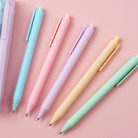 Stylos à encre gel rétractables avec logo personnalisé, pointe de 0,5 mm, 5 couleurs vibrantes pour le journalisation, la prise de notes, le dessin, les étudiants, la papeterie scolaire