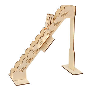 Tecnología para Escaleras, Pequeño Experimento Científico <span class=keywords><strong>de</strong></span> Creación en Madera, Invención Estudiantil, Equipo Educativo STEAM, Modelo Artesanal DIY - Product Image 5