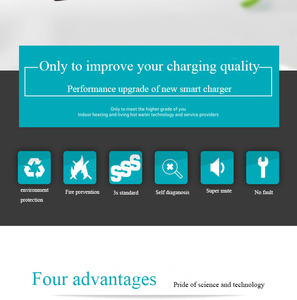 60V Xe máy điện sạc không thấm nước LiFePO4 pin sạc cho xe đạp điện & Xe tay ga & động cơ với 220V đầu vào - Product Image 5