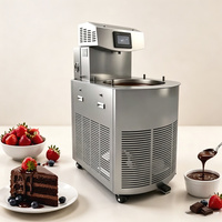 Chocolade Tempereringsmachine voor Dessertzaak 25L Automatische Digitale Besturing Chocolade Smeltmachine