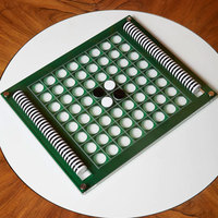 Vente en gros classique plexiglas Othello Reversi jeu d'échecs jeu acrylique famille jeu de stratégie pour enfants et adultes