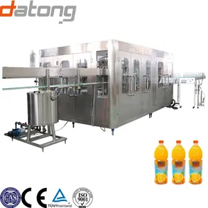 2 In One Vinegar Filling Machine With Plastic Bottle Juice Drink Filling Capping Line