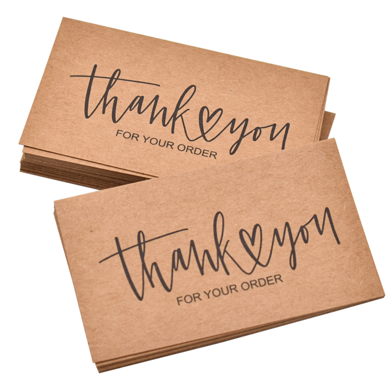 High Quality Customized Business Paper Card Printing-Thank You Card