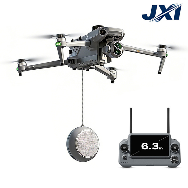 This 500g Payload Delivery Drone Comes 50mins Flight & 6.3-inch Screen Remote,Ideal for Aerial Footage & Payload Delivery