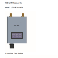 Récepteur vidéo FPV VRX 1.2G 9CH avec SmartAudio à latence nulle, boîtier en aluminium CNC pour drones de course RC et drones industriels