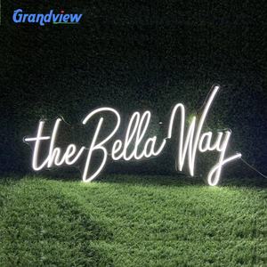 Custom Led luce al Neon Open Bar arcobaleno nuvola ragazzo ragazza stella ciao per negozio decorazione di nozze grossista - Product Image 6