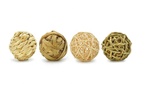 Boule de jeu d'herbe tissée, petit Animal, nouveauté