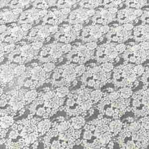 Новая высококачественная легкая ткань из хлопка, вискозы и нейлона с жаккардовым кружевом, индивидуальные дизайны для женской свадебной и праздничной одежды - Product Image 2