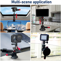 Ventouse personnalisée en alliage d'aluminium de 3 pouces certifiée CE, ODM OEM, pour réparation de bosses de voiture, support de caméra de toit et de tente