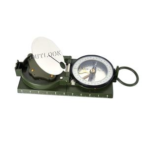 Boussole de survie professionnelle pour les voyages en plein air longue distance, en aluminium, format poche, échantillon gratuit - Product Image 2