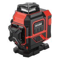 Niveau laser auto-nivelant 360 4D 16 lignes pour la construction intérieure/extérieure