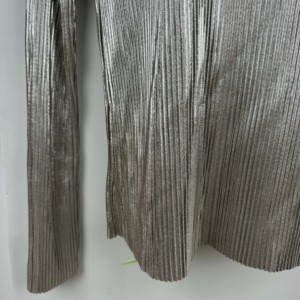 <span class=keywords><strong>Blusa</strong></span> attillata a maniche lunghe in <span class=keywords><strong>argento</strong></span> camicetta alla moda per le donne <span class=keywords><strong>blusa</strong></span> Bale biancheria intima - Product Image 6