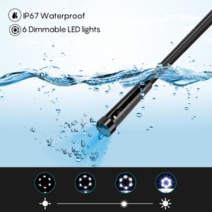 Caméra d'inspection WiFi double objectif Plomberie automobile Endoscope industriel Endoscope vidéo étanche sans fil Caméra serpent PQ308 - Product Image 3
