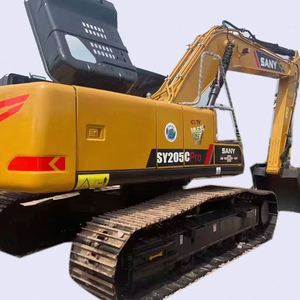 เครื่องจักรขุดดินมือสอง ปี 2022 ยี่ห้อ SANY รุ่น SY205C รถขุดมือสองสำหรับงานก่อสร้างและเครื่องจักรเหมืองแร่จากประเทศจีน - Product Image 1