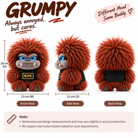 Nouveau jouet robot intelligent AI en peluche pour enfants, cadeau d'Halloween et de Noël, article souvenir cool et original pour Thanksgiving