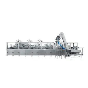 GMP IV Solution PP Bottle Production Line with Capacity 1000-12000 Bottles Per Hour Vertical Form Fill Seal Packing Machine