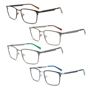 Giá bán buôn Retro Vòng kính chất lượng cao người đàn ông kinh doanh khung hình đầy đủ Titanium kính quang học khung - Product Image 5