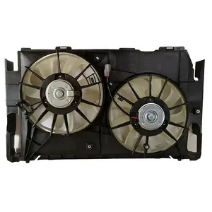 Ventilador de refrigeração para toyota previa acr50 2.4l 16711-28340, motor duplo, 16711-28430