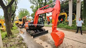 Mini-excavatrice sur chenilles hydraulique HITACHI ZX60 d'occasion à vendre à bon prix ! Excavatrices COO Japan ZX70 EX70 ZX60 en Chine - Product Image 4