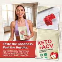 Gummies Keto ACV au vinaigre de cidre de pomme Pureon Factory Direct pour une gestion saine du poids, gummies pour la perte de poids
