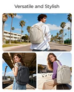 Mochila de Viaje Premium de Gran Capacidad, Impermeable, Convertible, Apta para Laptop, para Viajes de Negocios o Fin de Semana - Product Image 2