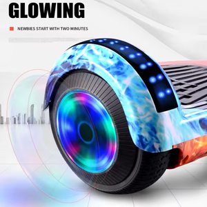 <span class=keywords><strong>Hoverboard</strong></span> Eléctrico Autoequilibrado Personalizado con Luces LED y Música, Motor sin Escobillas, 15 km/h, Carga Máxima 100 kg - Product Image 6