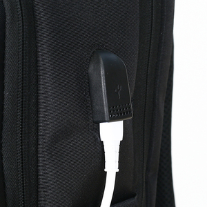 Custom Logo Durable Oxford Polyester Laptop <b>Backpack</b> <b>Waterproof</b> Feature USB Access Daily Outdoor Use Customized Closure Zipper - Product Image 2