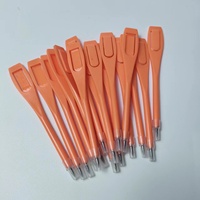 Crayon de golf en plastique durable avec gomme 83 mm Impression multicolore Marque HOFA Logo personnalisé disponible