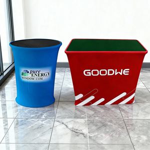 Bureau <span class=keywords><strong>d</strong></span>'inscription portable pour événements, pliable, matériaux écologiques, revêtement résistant aux rayures pour les zones à fort trafic - Product Image 2